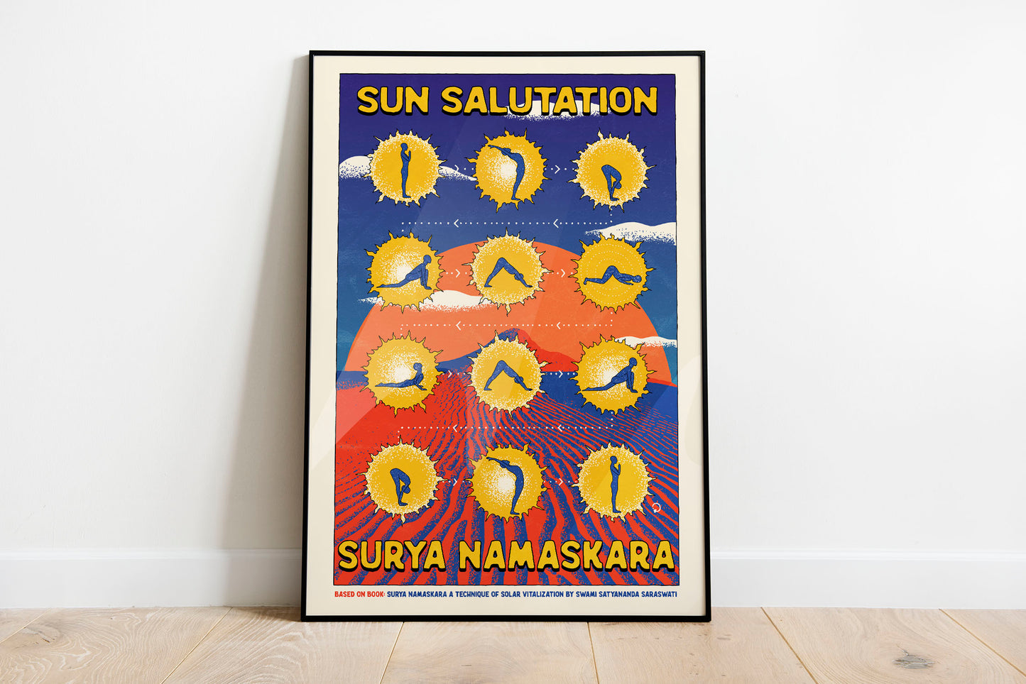 Surya Namaskara - Sun Salutation.