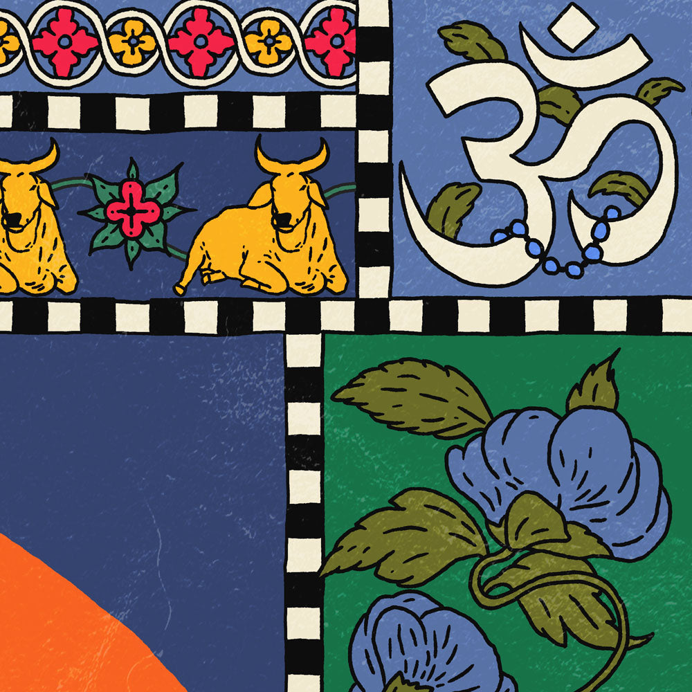 Mahatma Gandhi Poster | Gandhi Print | Ahimsa Wall Art | Mahatma Gandhi Quote