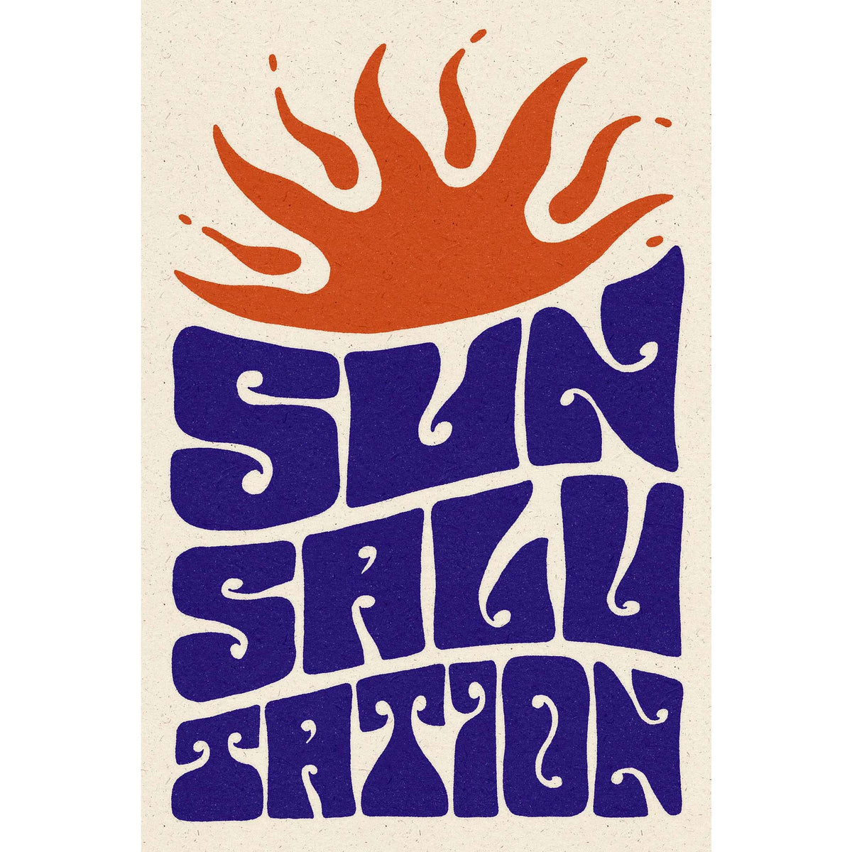 Sun Salutation Poster: A Powerful Tribute to Solar Vitalization Print
