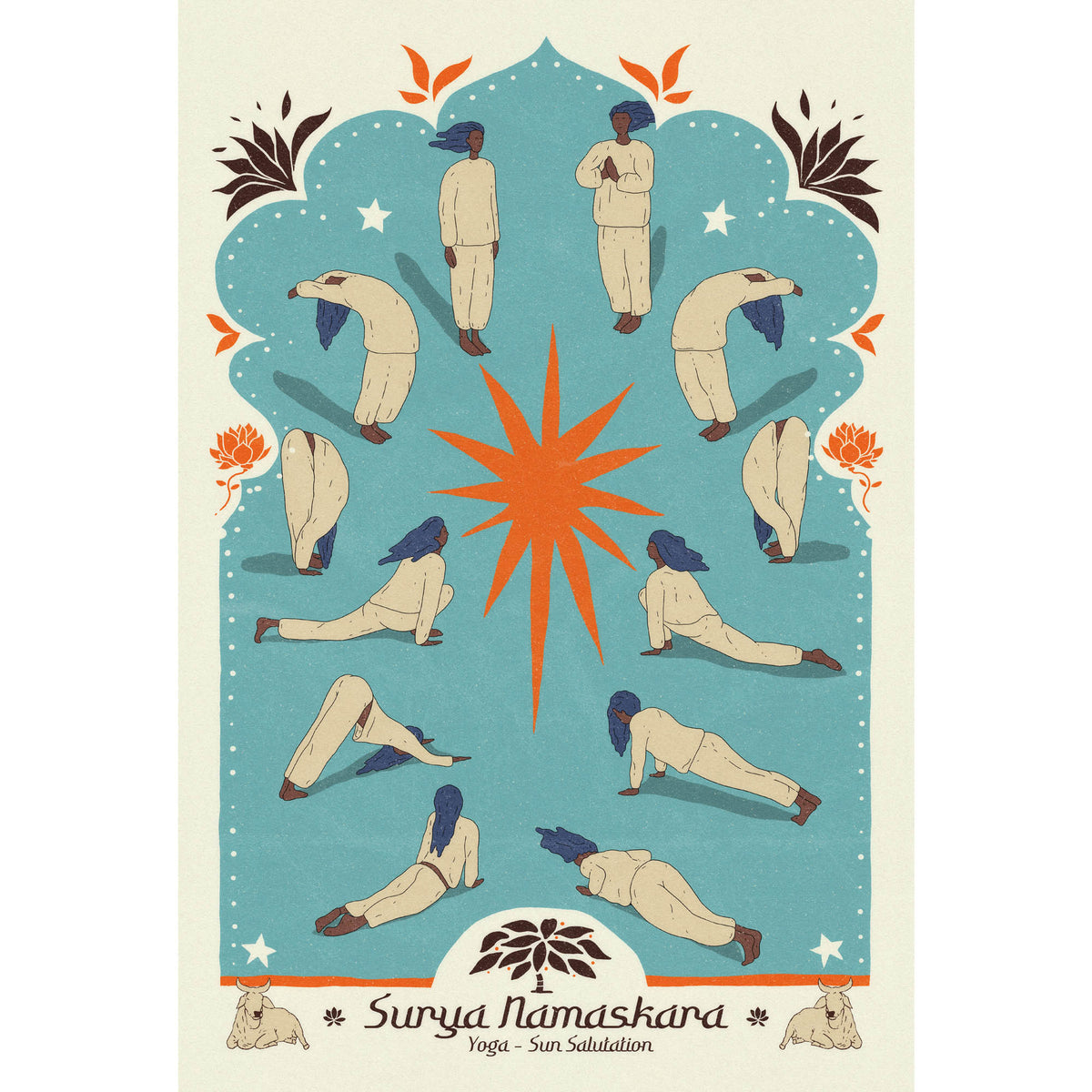 Surya Namaskara Poster