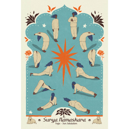 Surya Namaskara Poster