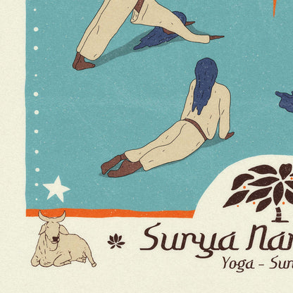 Surya Namaskara Poster