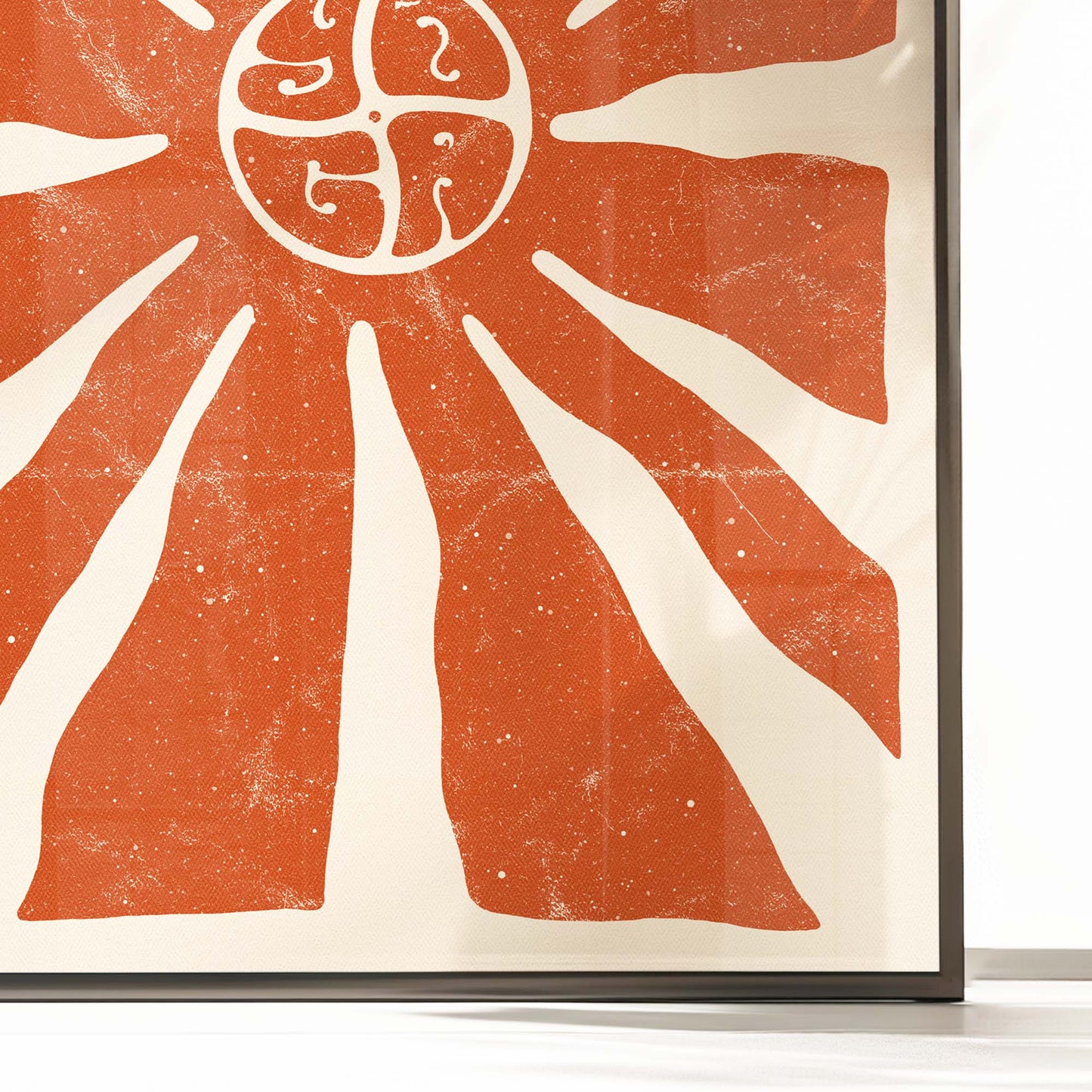Yoga Sun Rays Poster - Embrace Calm, Balance, and Inner Peace