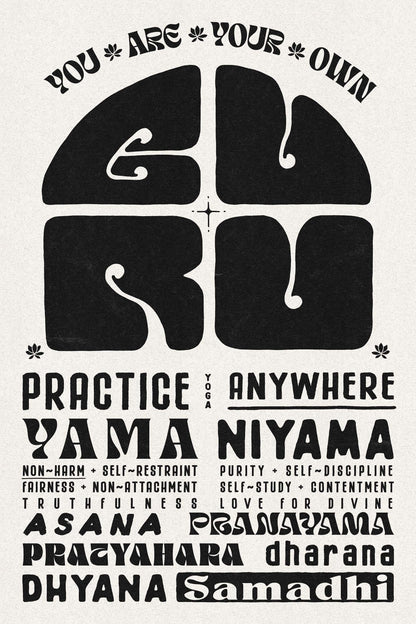 You Are Your Own Guru Poster